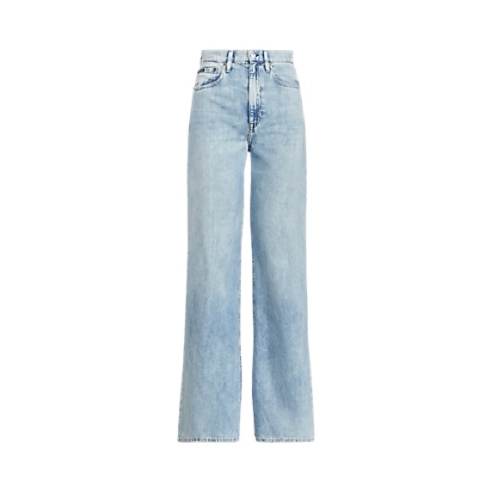 Polo Ralph Lauren Light Blue Wide-Leg Jeans Size 27